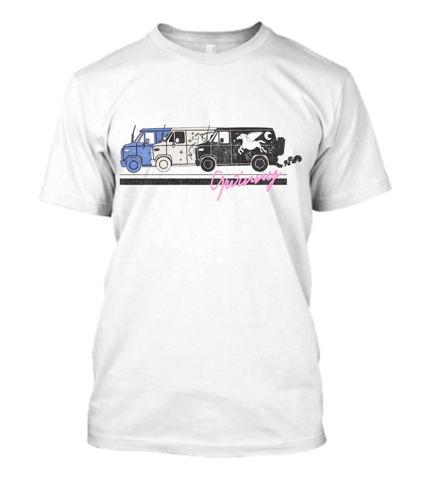 Disney Pixar Onward Gwinny Pegasus Van Trio T-Shirt