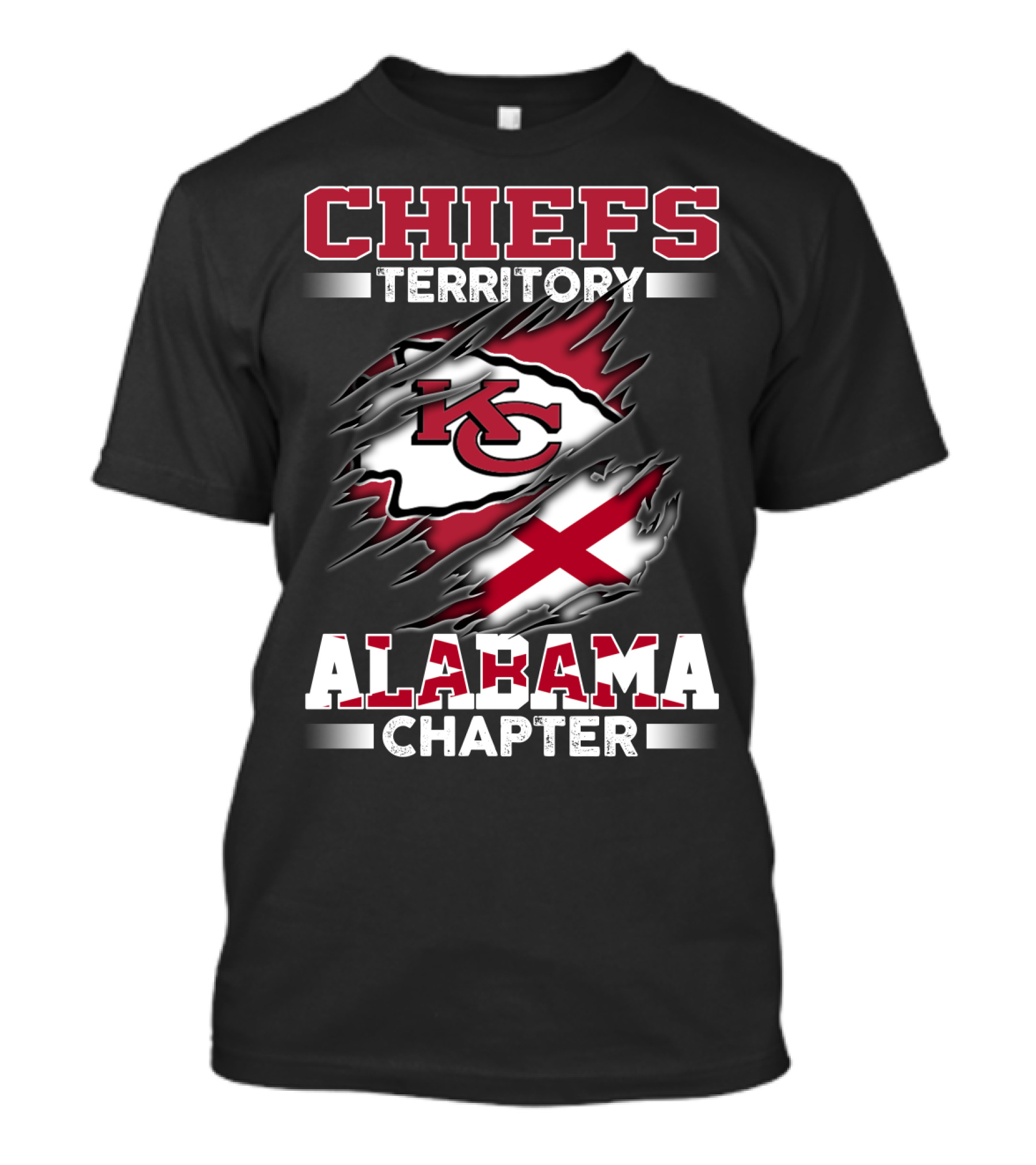 Chiefs Territory Kc Alabama Chapter T-Shirt