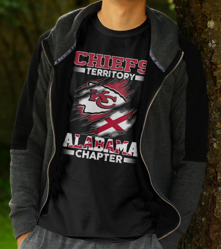 Chiefs Territory Kc Alabama Chapter T-Shirt