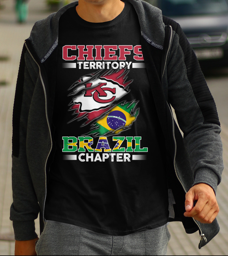 CHIEFS TERRITORY KC BRAZIL CHAPTER T-Shirt