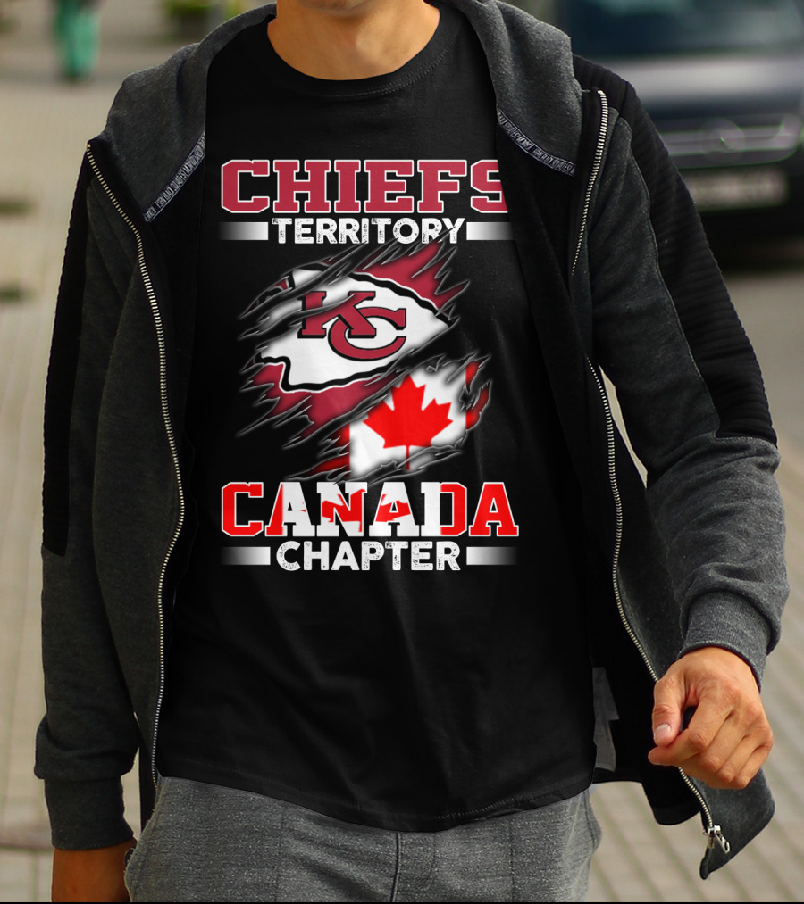 CHIEFS TERRITORY KANSAS CITY CANADA CHAPTER T-Shirt