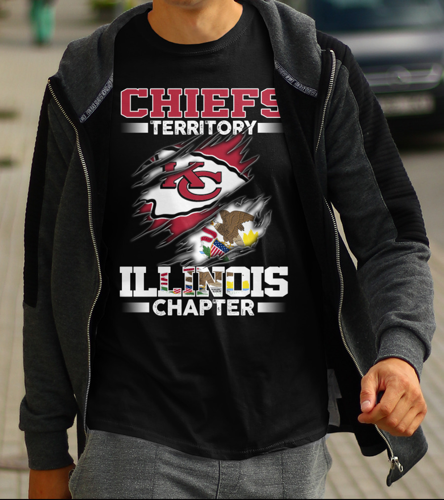 CHIEFS TERRITORY KC ILLINOIS CHAPTER T-Shirt