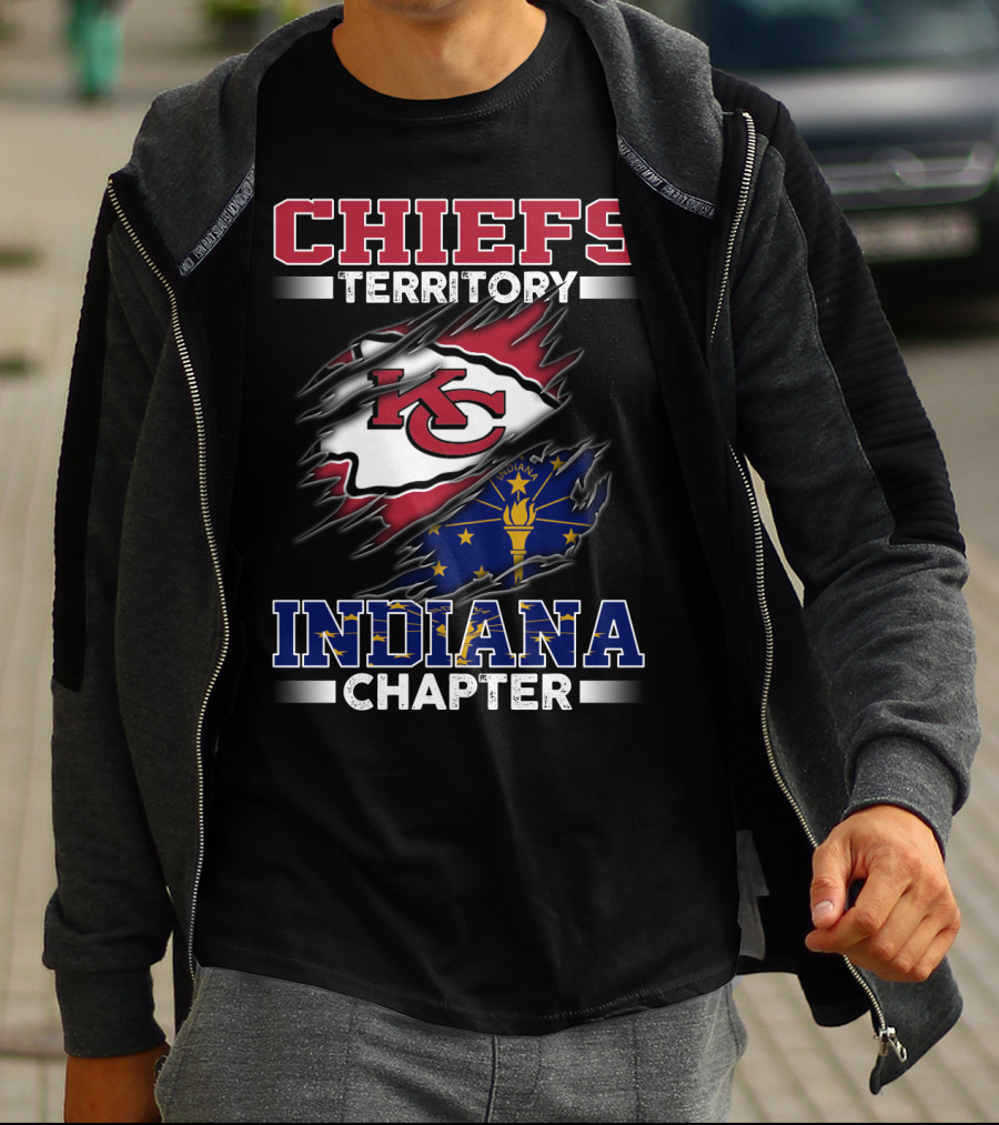 CHIEFS TERRITORY KC INDIANA CHAPTER T-Shirt