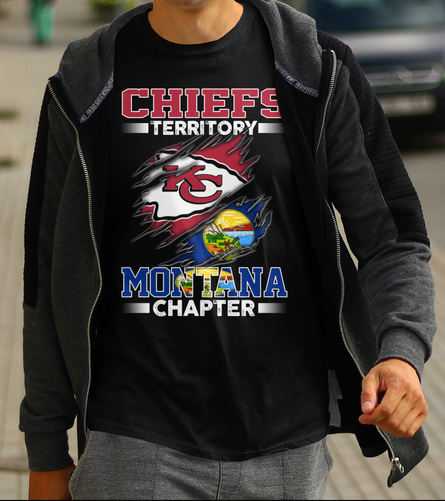 CHIEFS Territory Montana Chapter Kansas City T-Shirt