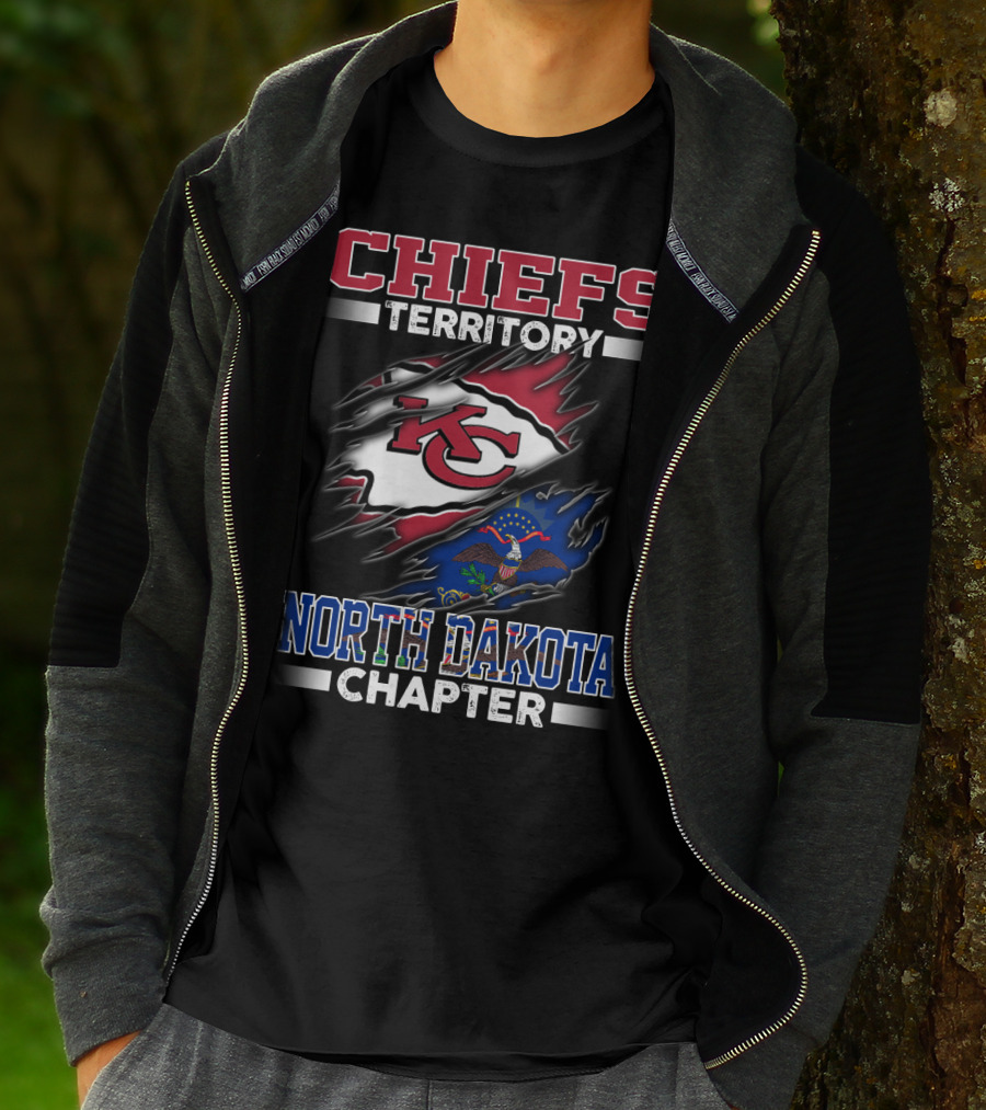 CHIEFS Territory Kansas City North Dakota Chapter T-Shirt