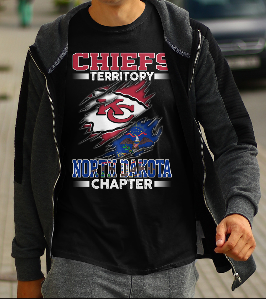 CHIEFS Territory Kansas City North Dakota Chapter T-Shirt