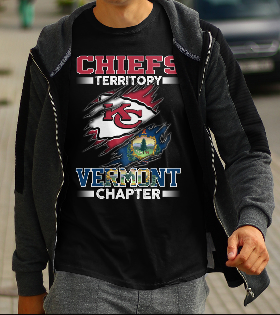 CHIEFS TERRITORY KC VERMONT CHAPTER T-Shirt