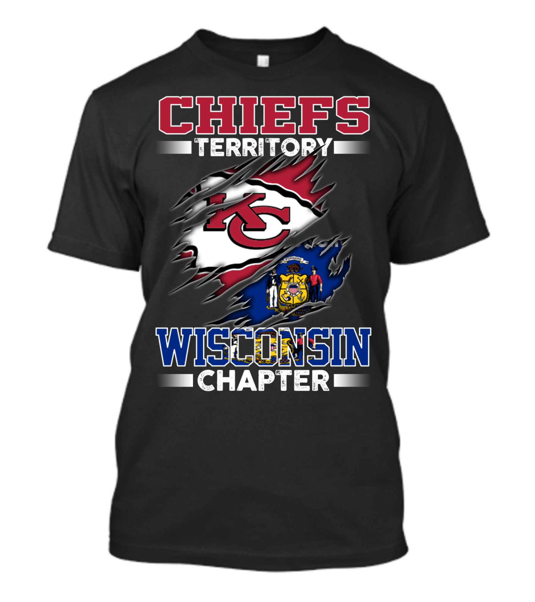 CHIEFS TERRITORY WISCONSIN CHAPTER T-Shirt