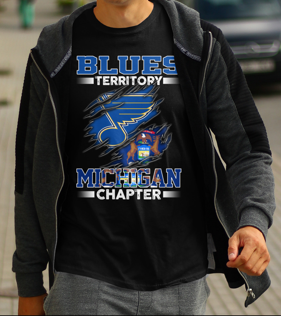 BLUES TERRITORY MICHIGAN CHAPTER T-Shirt