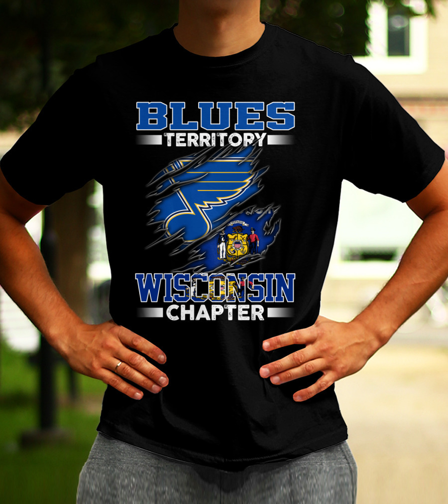 BLUES TERRITORY WISCONSIN CHAPTER T-Shirt
