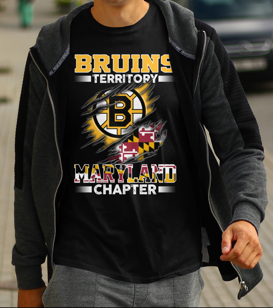 BRUINS TERRITORY MARYLAND CHAPTER T-Shirt