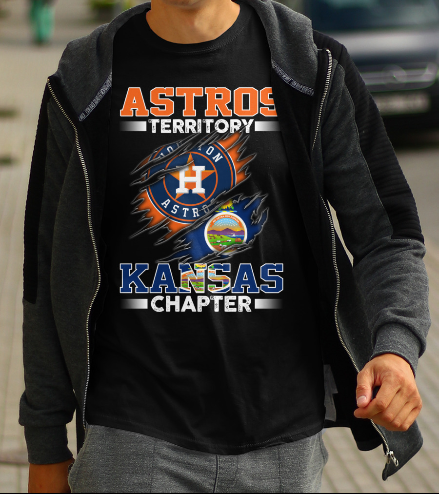ASTROS TERRITORY HOUSTON ASTROS KANSAS CHAPTER T-Shirt