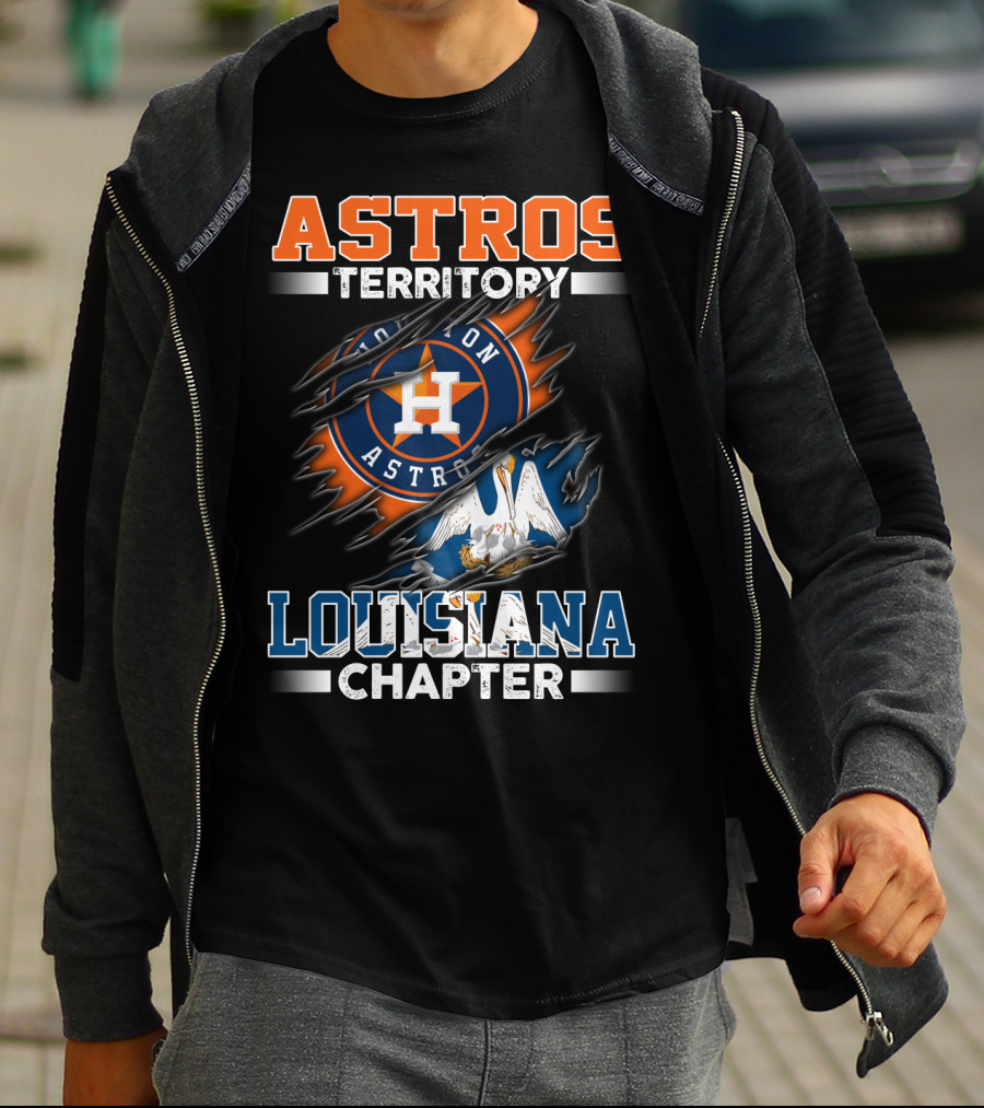 ASTROS TERRITORY LOUISIANA CHAPTER HOUSTON ASTROS T-Shirt