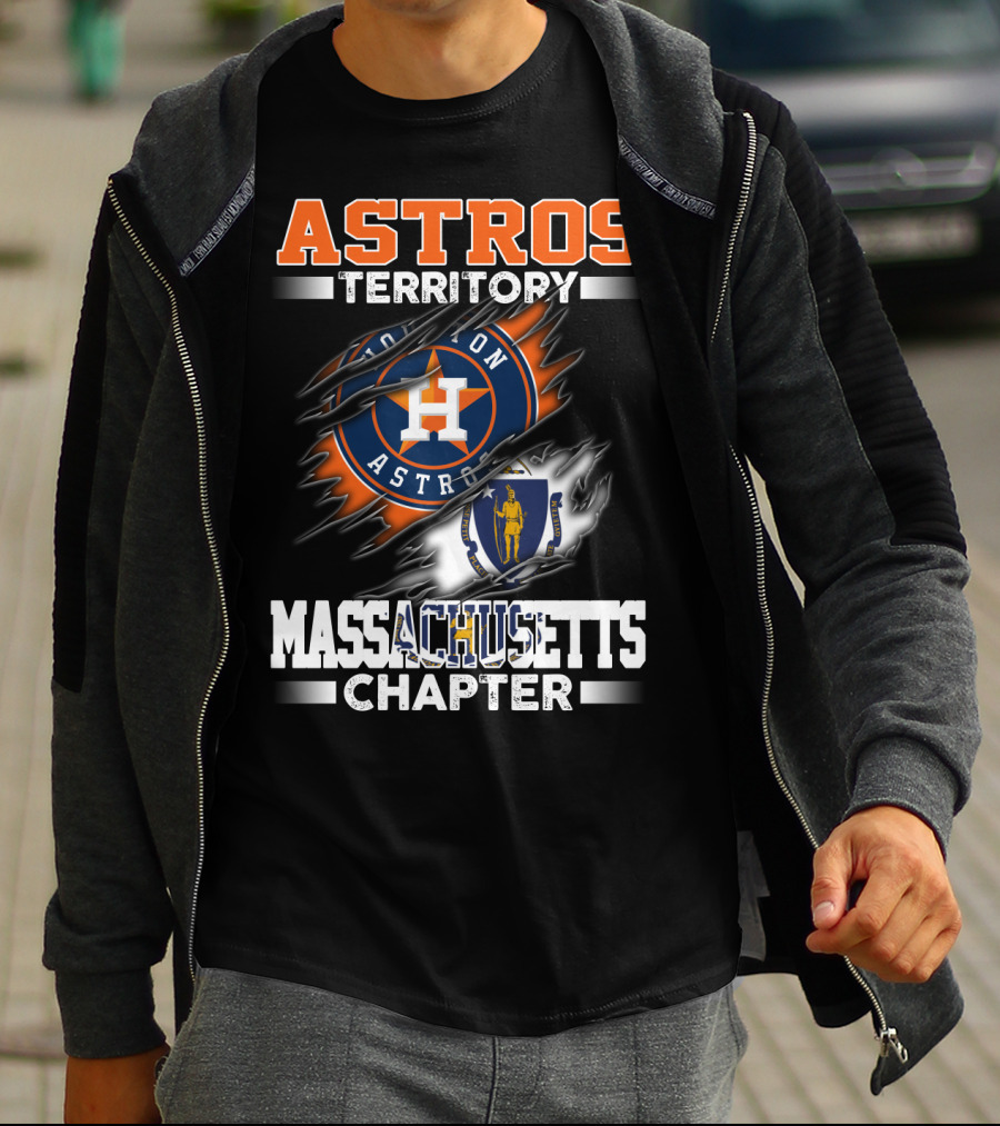 Astros Territory Boston Astros Massachusetts Chapter T-Shirt