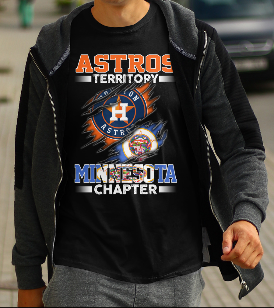 ASTROS TERRITORY HOUSTON ASTROS MINNESOTA CHAPTER T-Shirt
