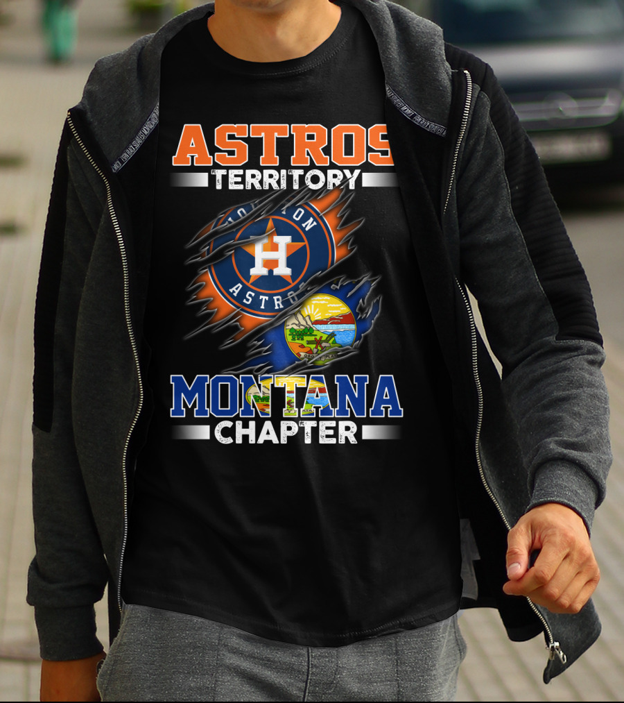 Houston Astros Territory Montana Chapter T-Shirt