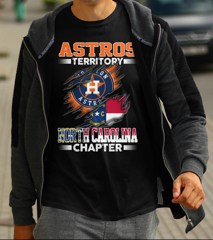 ASTROS TERRITORY HOUSTON ASTROS NORTH CAROLINA CHAPTER T-Shirt