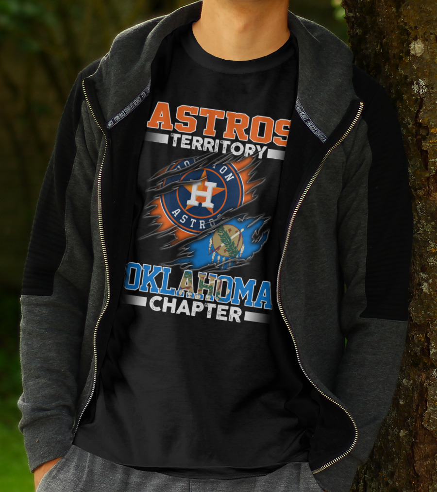 ASTROS TERRITORY HOUSTON ASTROS OKLAHOMA CHAPTER T-Shirt