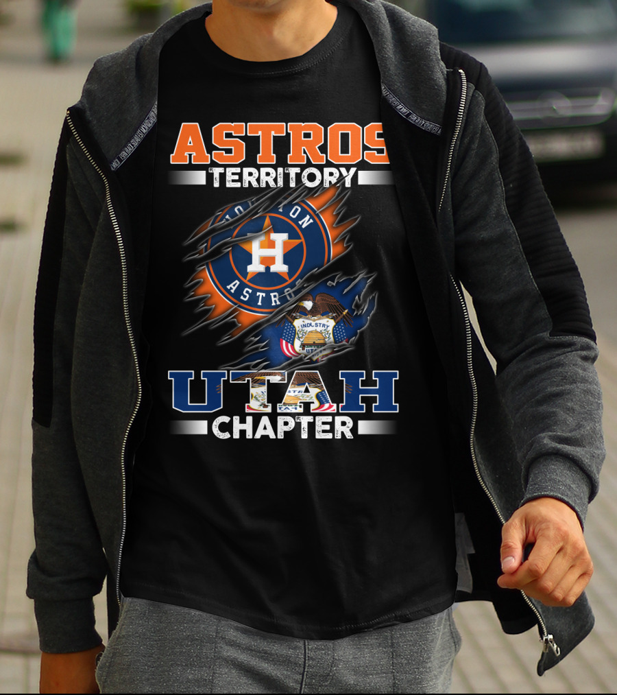 ASTROS TERRITORY HOUSTON ASTROS UTAH CHAPTER T-Shirt