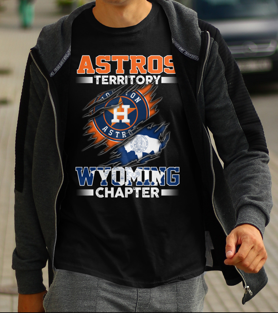 Astros Territory Houston Astros Wyoming Chapter T-Shirt