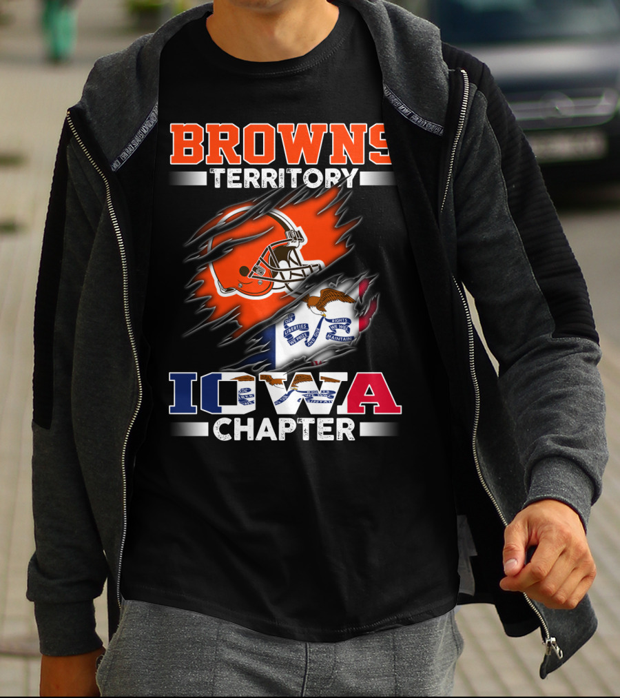 BROWNS Territory Iowa Chapter T-Shirt