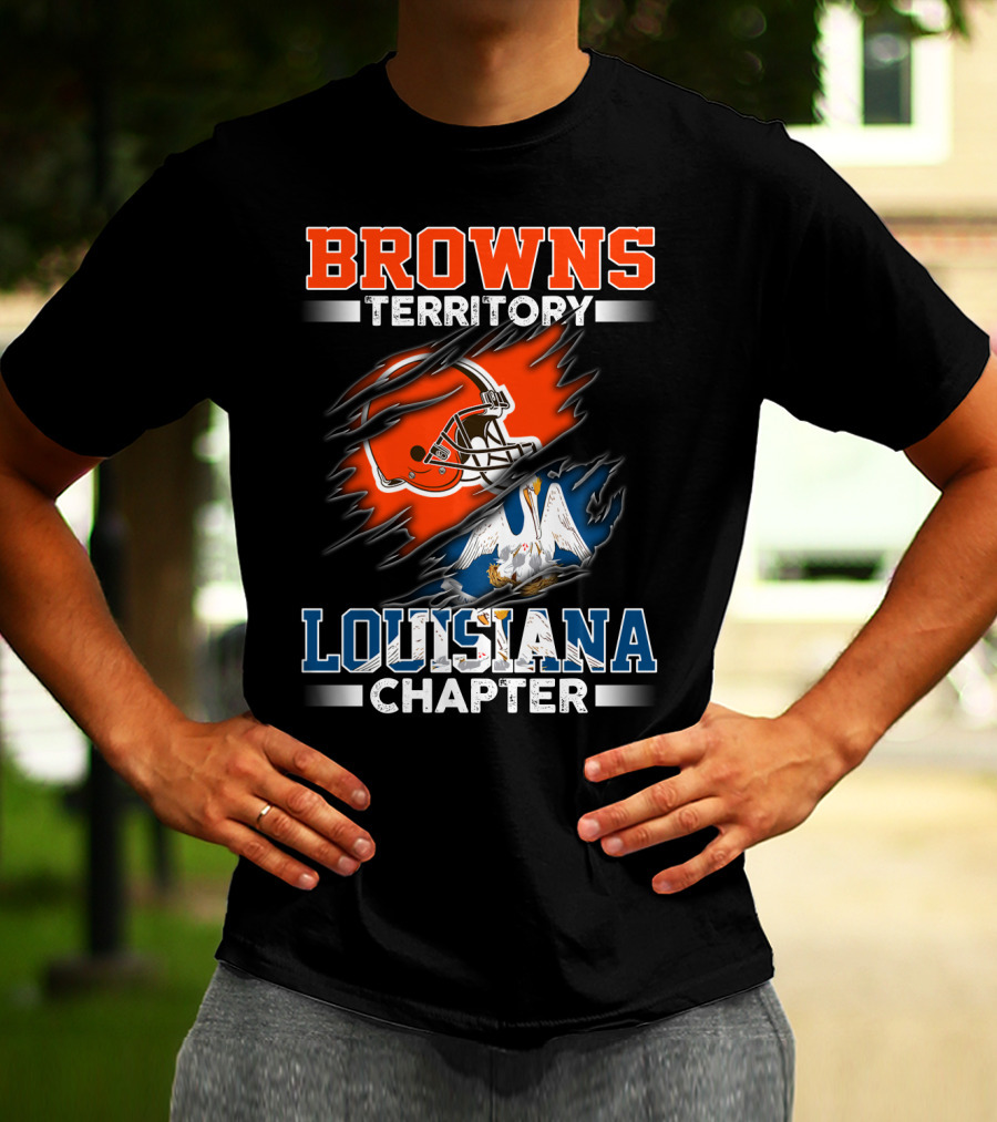BROWNS TERRITORY LOUISIANA CHAPTER T-Shirt