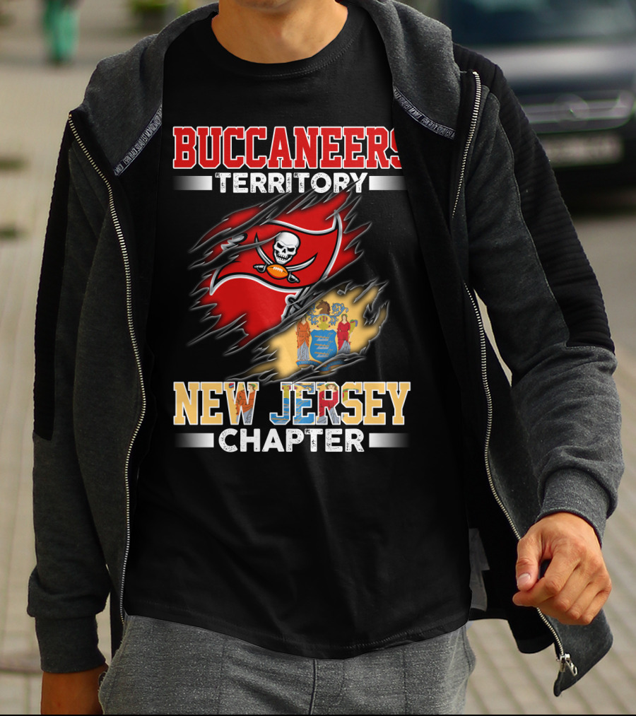BUCCANEERS TERRITORY NEW JERSEY CHAPTER T-Shirt