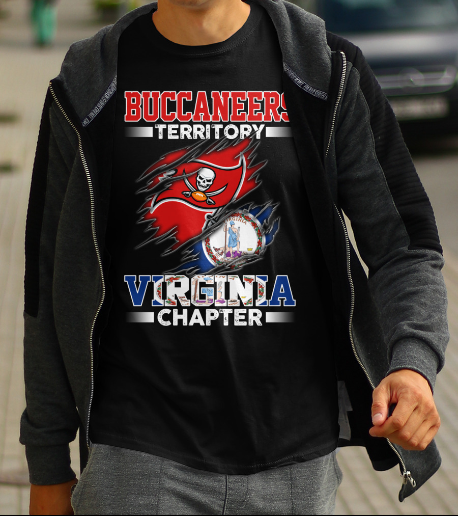 BUCCANEERS TERRITORY VIRGINIA CHAPTER T-Shirt
