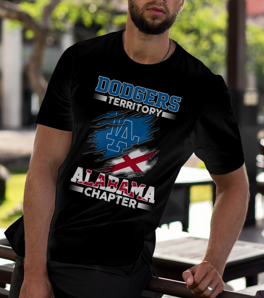Dodgers Territory LA Alabama Chapter T-Shirt