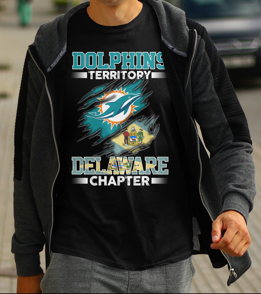 Dolphins Territory Delaware Chapter T-Shirt