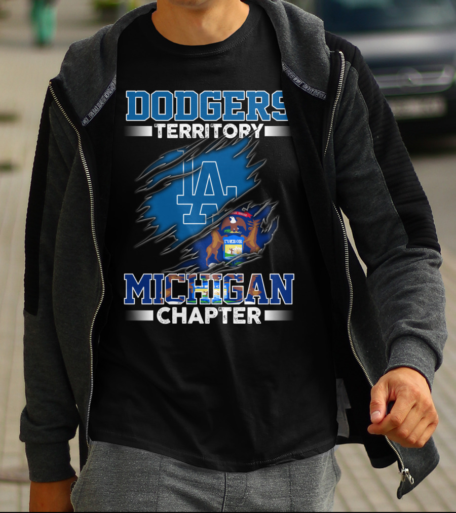 Dodgers Territory LA Michigan Chapter T-Shirt