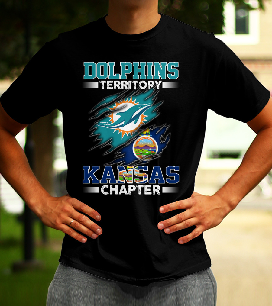 DOLPHINS TERRITORY KANSAS CHAPTER T-Shirt