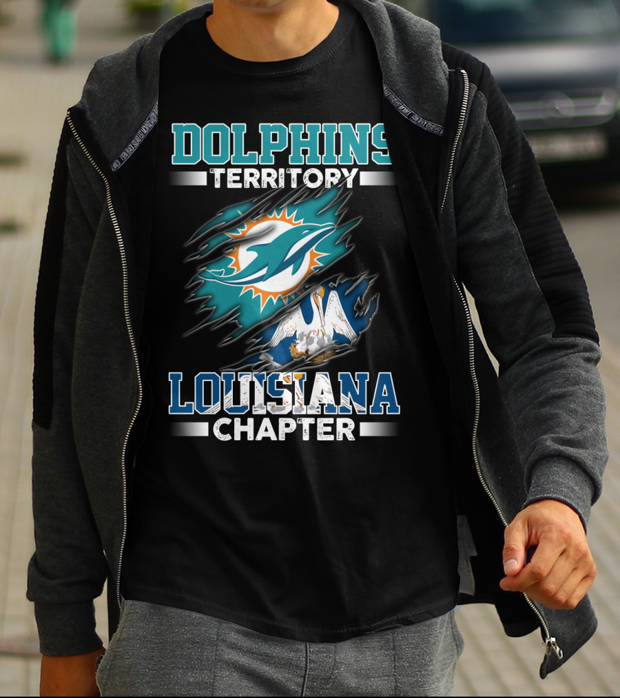 DOLPHINS TERRITORY LOUISIANA CHAPTER T-Shirt