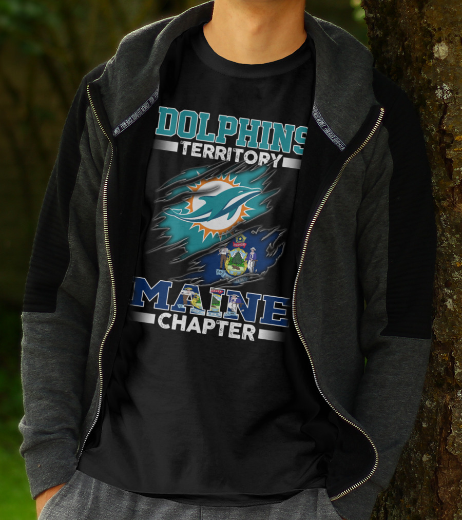 DOLPHINS TERRITORY MAINE CHAPTER T-Shirt