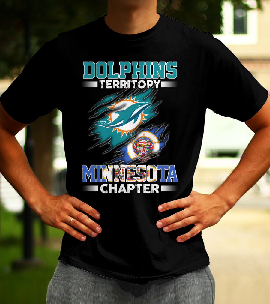 DOLPHINS TERRITORY MINNESOTA CHAPTER T-Shirt