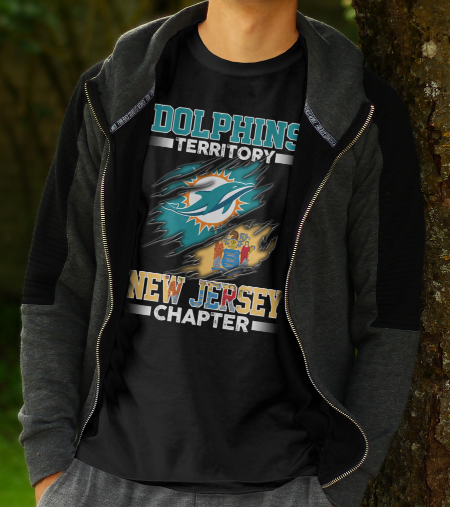 DOLPHINS TERRITORY NEW JERSEY CHAPTER T-Shirt