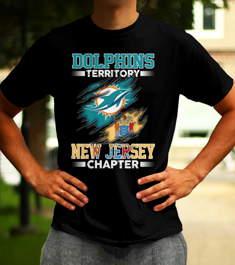 DOLPHINS TERRITORY NEW JERSEY CHAPTER T-Shirt