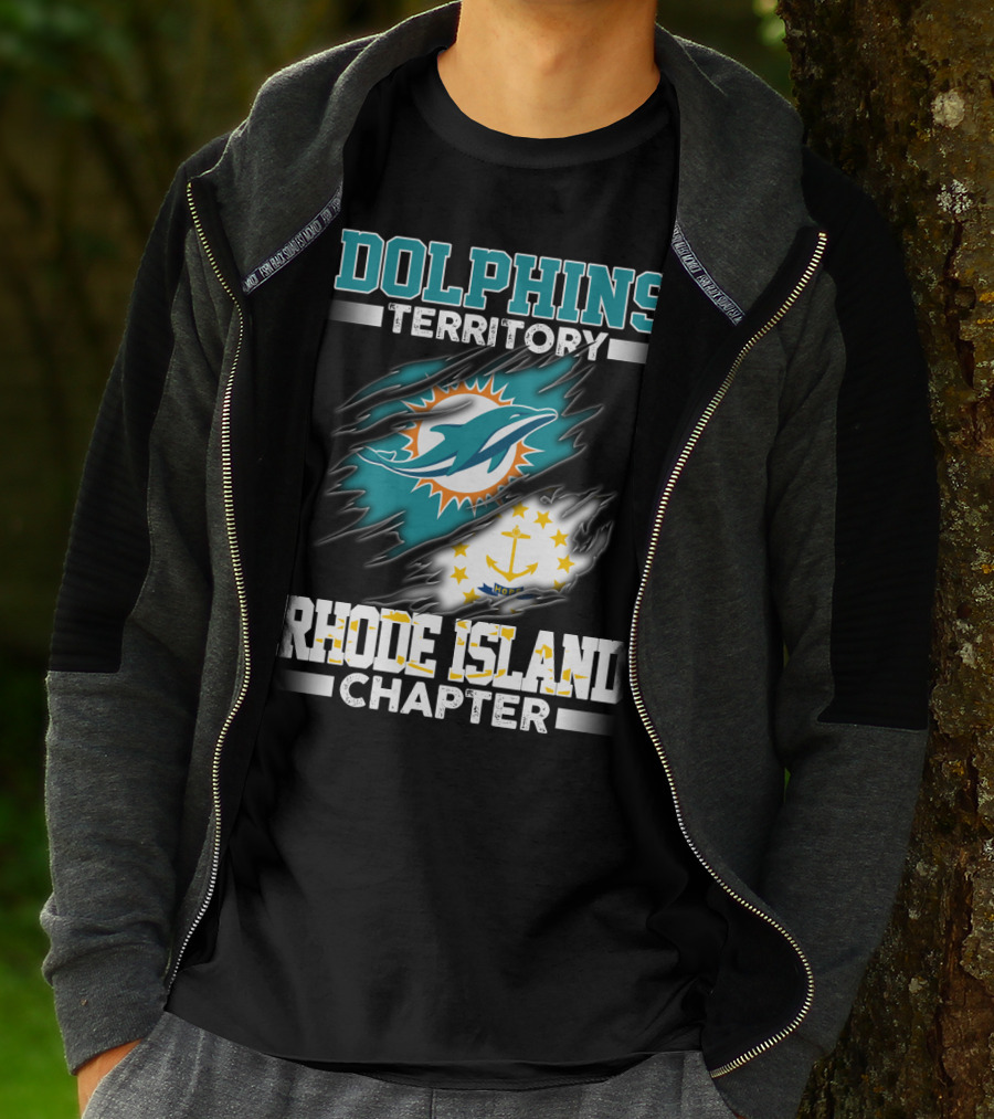 DOLPHINS TERRITORY RHODE ISLAND CHAPTER T-Shirt
