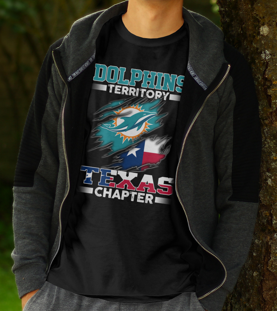 DOLPHINS TERRITORY TEXAS CHAPTER T-Shirt