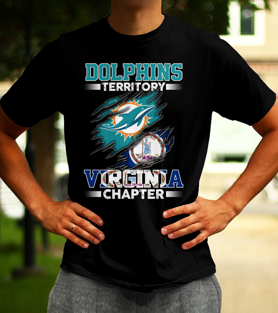 DOLPHINS TERRITORY VIRGINIA CHAPTER T-Shirt