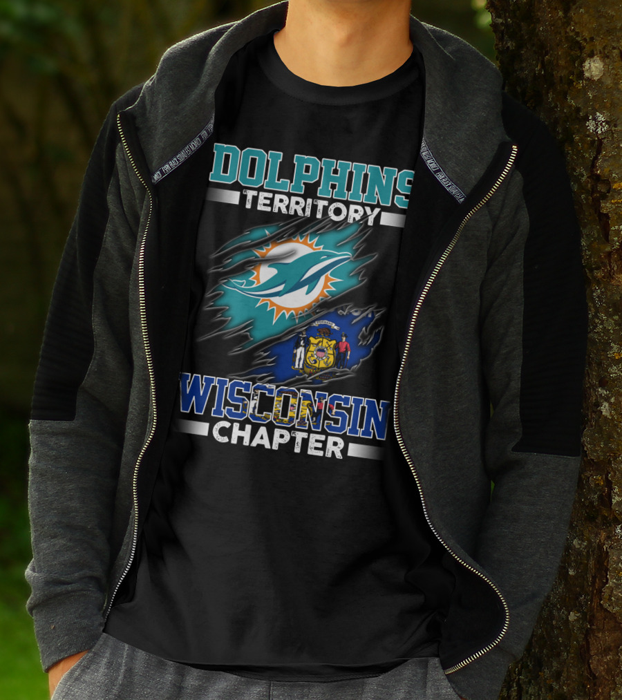 DOLPHINS TERRITORY WISCONSIN CHAPTER T-Shirt