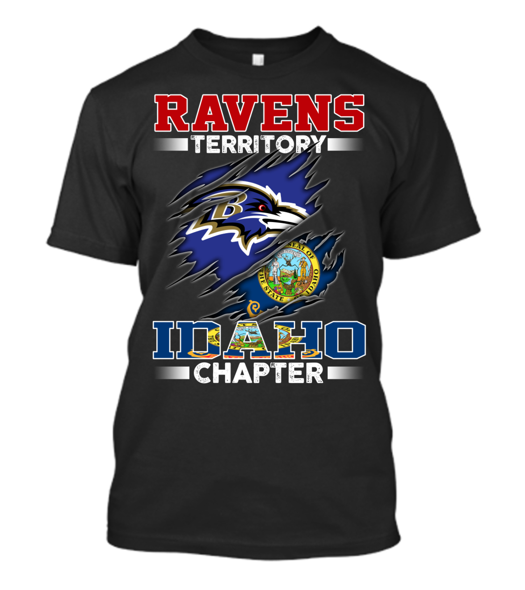 RAVENS TERRITORY IDAHO CHAPTER T-Shirt