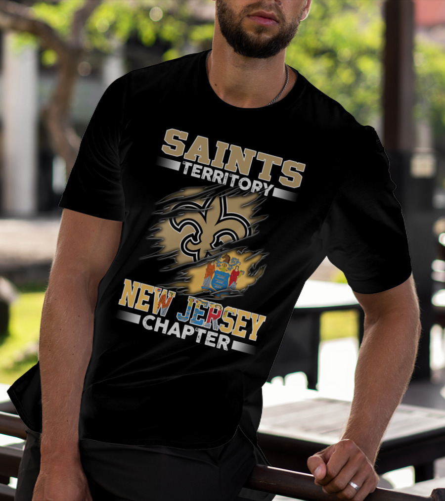 SAINTS TERRITORY NEW JERSEY CHAPTER T-Shirt
