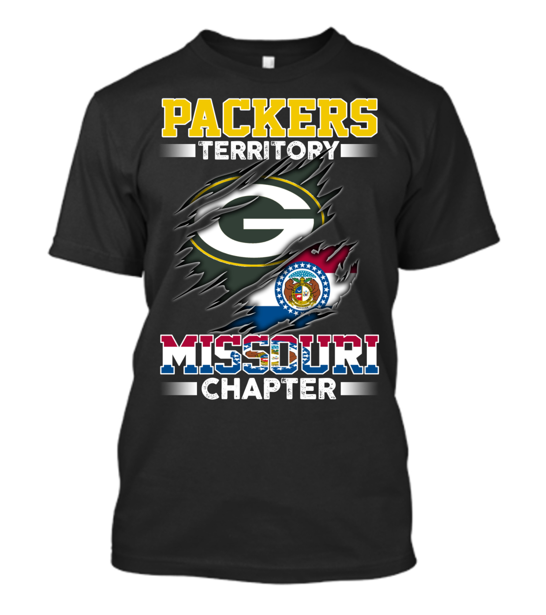 PACKERS TERRITORY MISSOURI CHAPTER T-Shirt