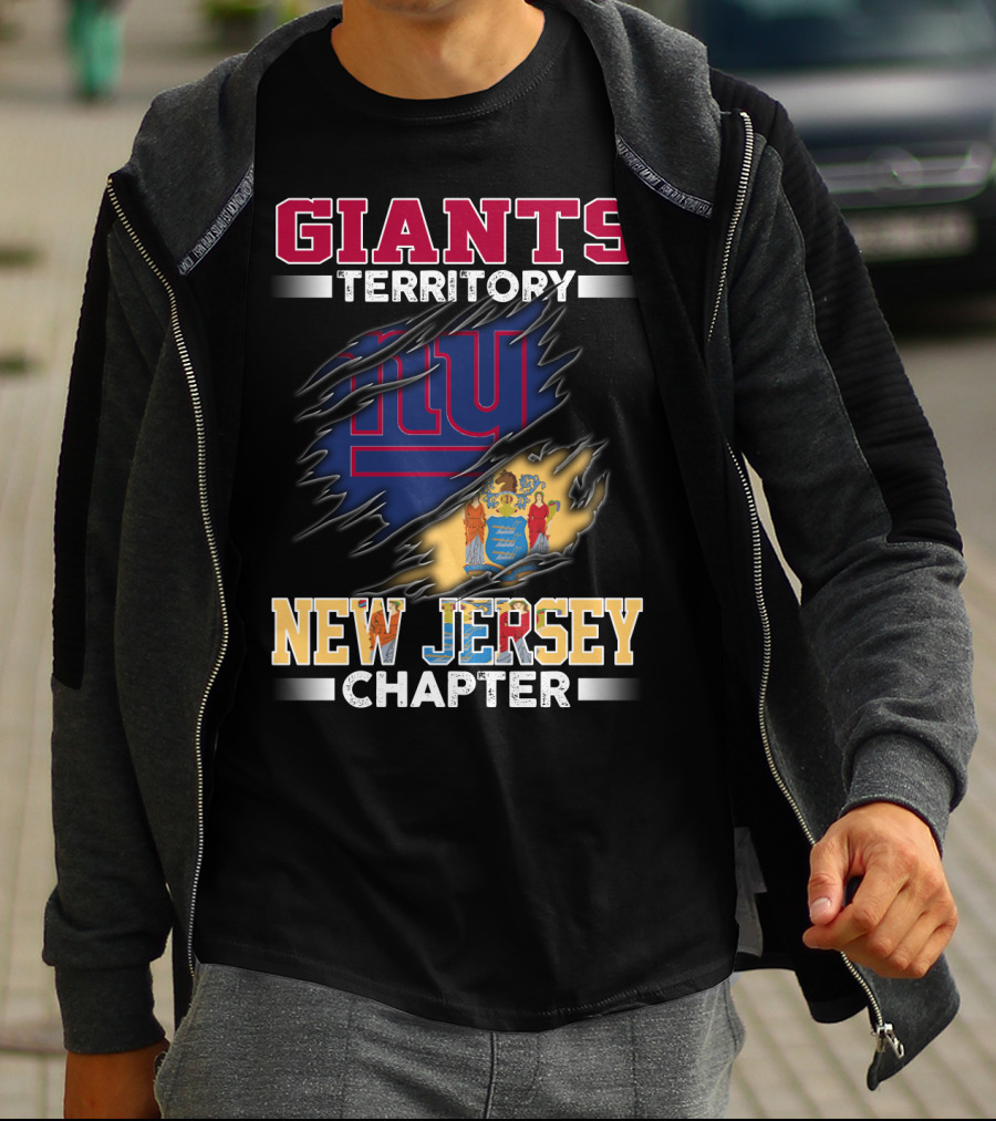 GIANTS TERRITORY NEW JERSEY CHAPTER T-Shirt