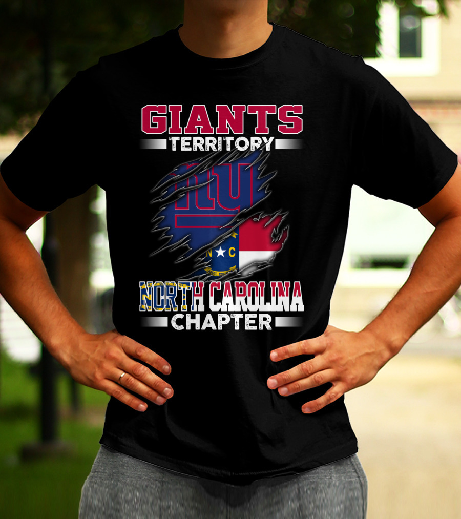 GIANTS Territory New York North Carolina Chapter T-Shirt