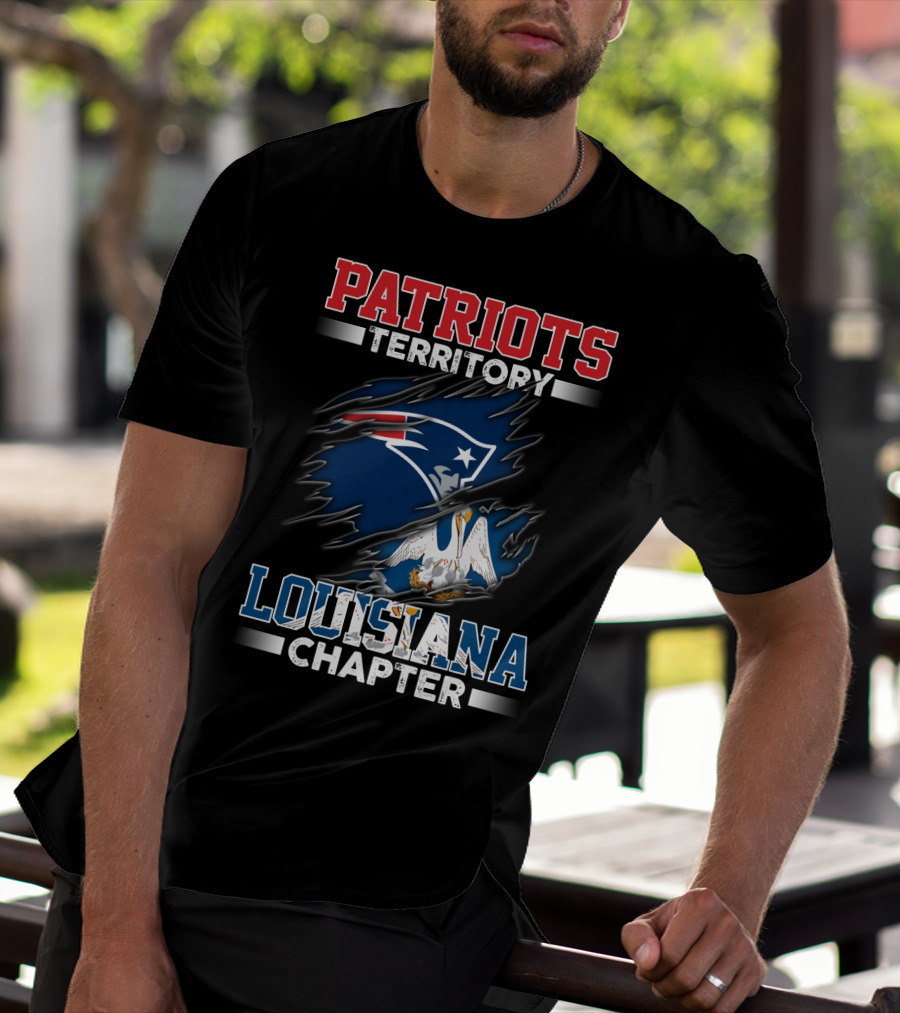 Louisiana Patriots Territory Chapter New England T-Shirt