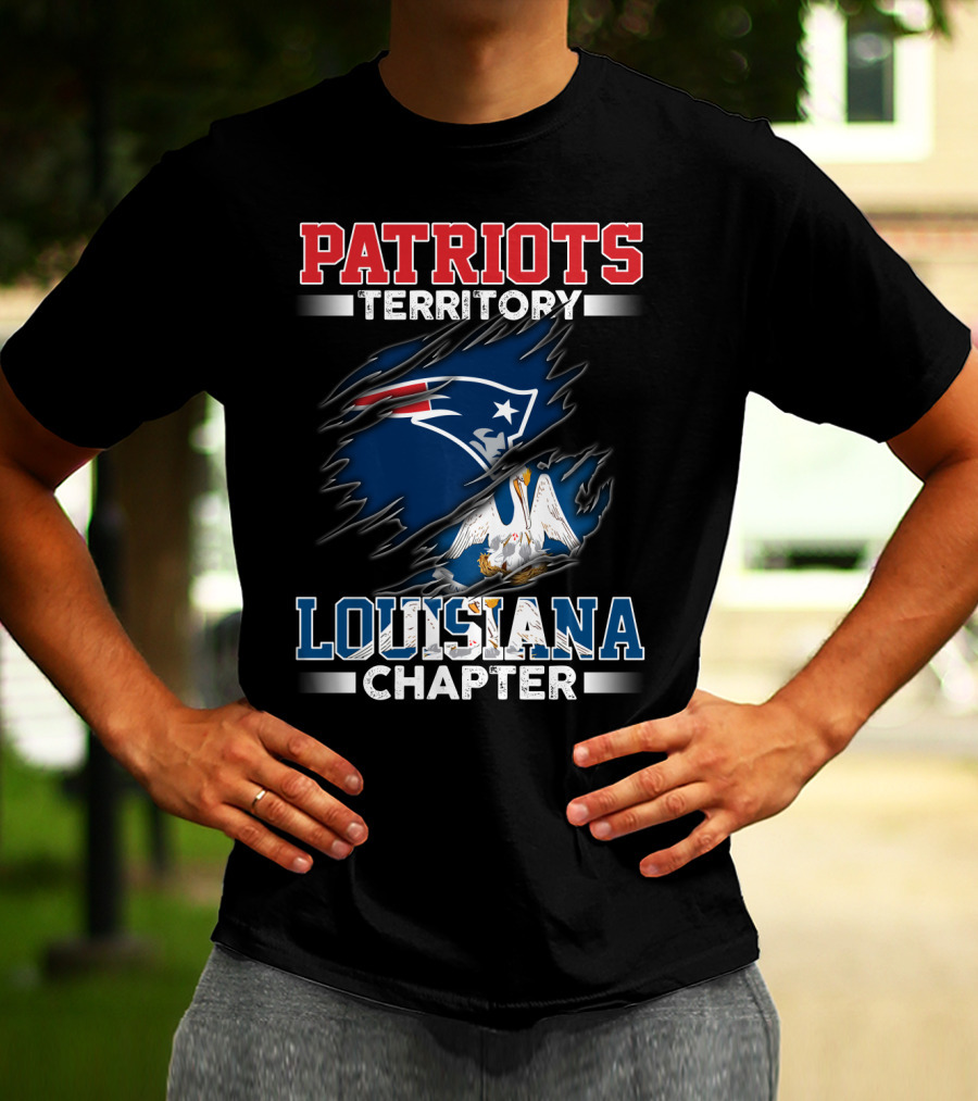 Louisiana Patriots Territory Chapter New England T-Shirt