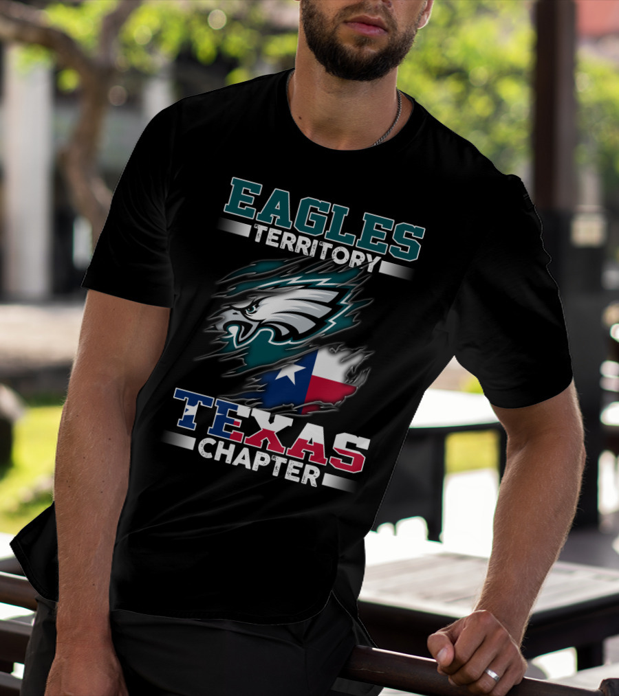 Eagles Territory Texas Chapter Dallas Fan Club T-Shirt