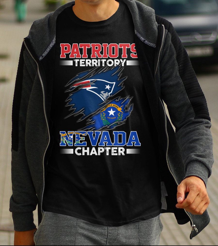 PATRIOTS TERRITORY NEVADA CHAPTER Battle Born T-Shirt